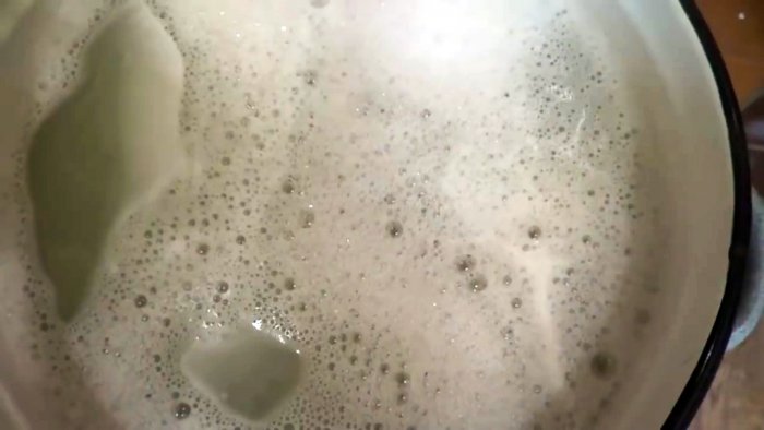 Старинный способ удаления любых пятен с белого белья