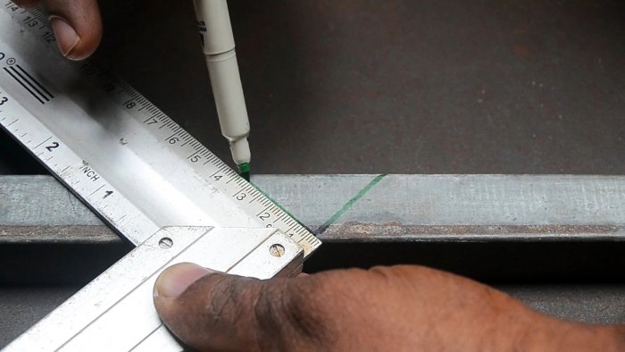 Сгибаем профильную трубу под 90 градусов без сварки