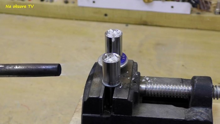 Как из обрезков ПП труб сделать барашковые болты и гайки