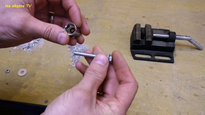 Как из обрезков ПП труб сделать барашковые болты и гайки