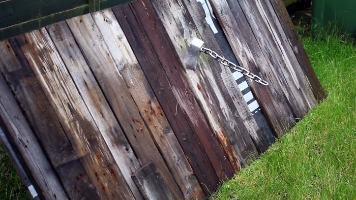 Как восстановить и сделать крутой топор при помощи цепи