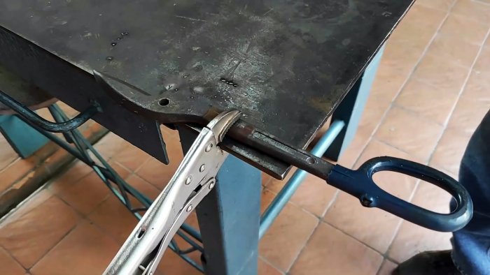 Рычажные ножницы по металлу из обычных