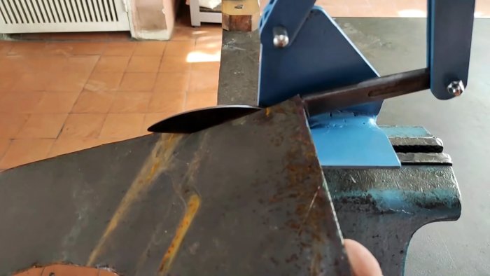 Рычажные ножницы по металлу из обычных