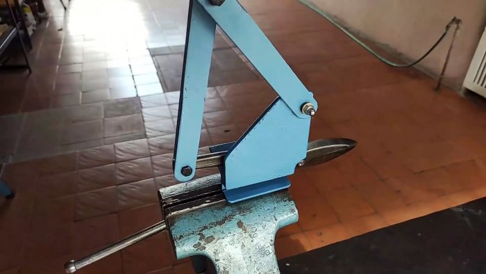 Рычажные ножницы по металлу из обычных