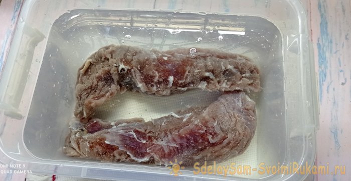 Как приготовить бастурму из свиной вырезки всего из двух ингредиентов без хим добавок