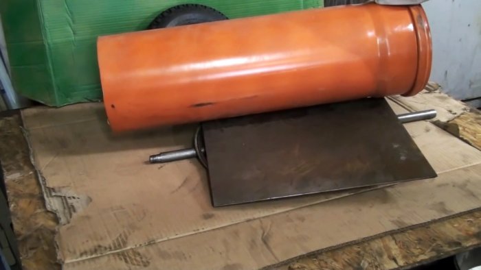 Как сделать механическую щетку для быстрой уборки листвы