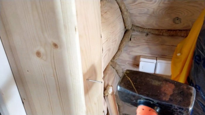 Почему гвоздь в наличник лучше забивать шуруповертом