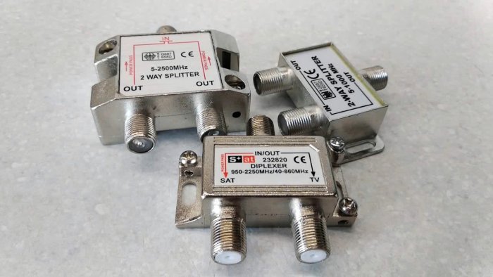 Простая антенна для цифрового ТВ своими руками на основе сплиттера