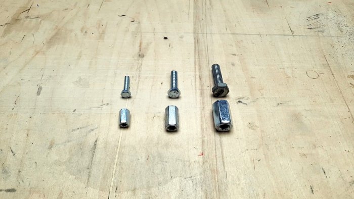 Как спрятать головку болта в дерево заподлицо