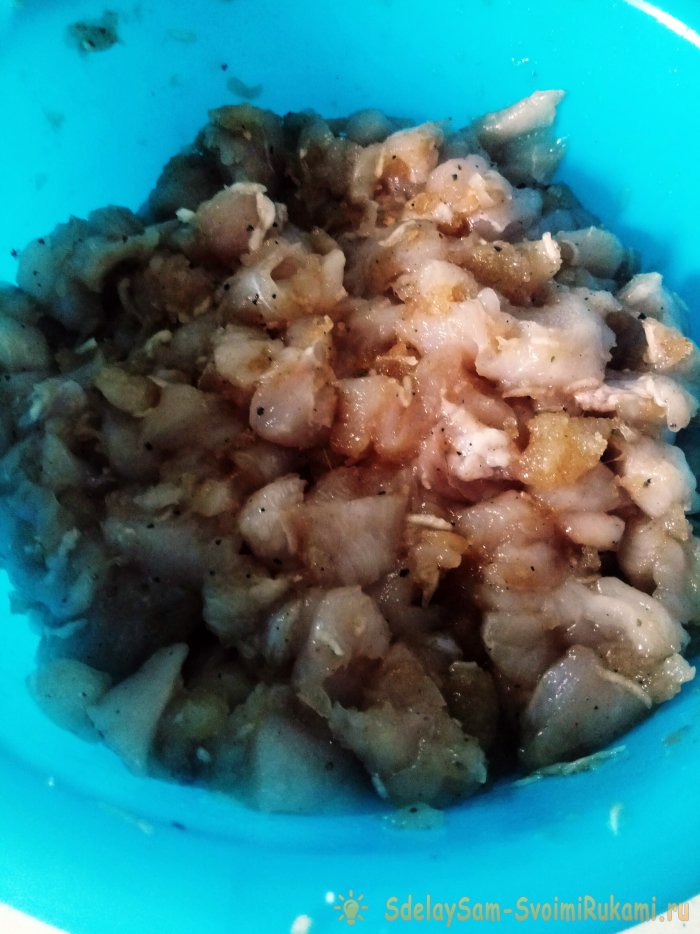 Куриная колбаска быстро вкусно полезно