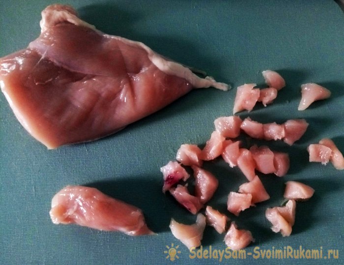 Куриная колбаска быстро вкусно полезно