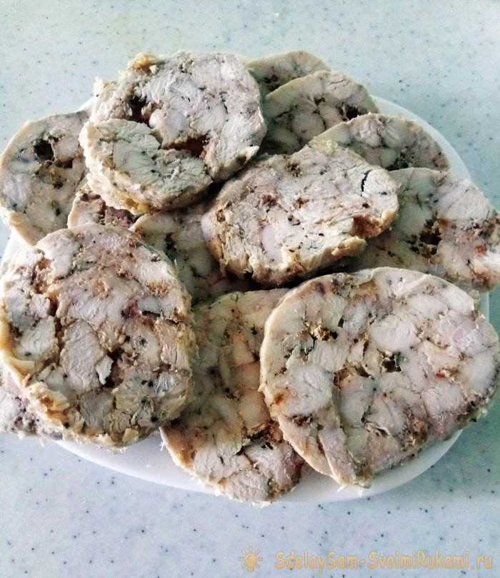 Куриная колбаска быстро вкусно полезно