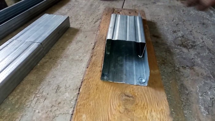 Как надежно соединить CD профиль за 5 сек