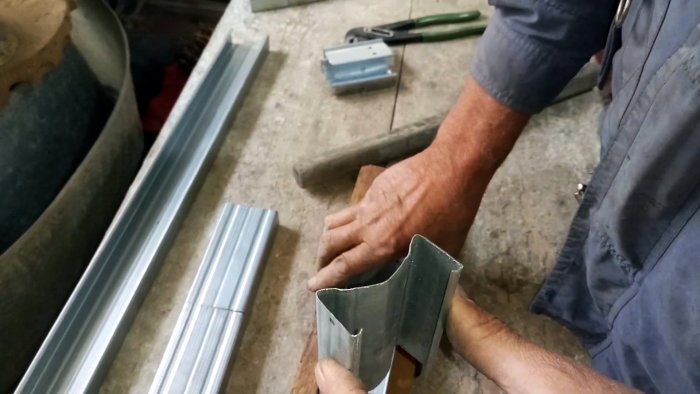 Как надежно соединить CD профиль за 5 сек