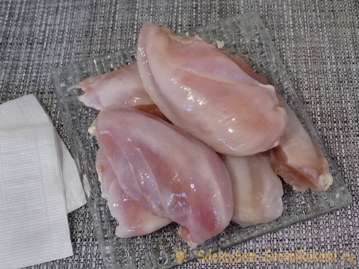 Балык из куриного филе
