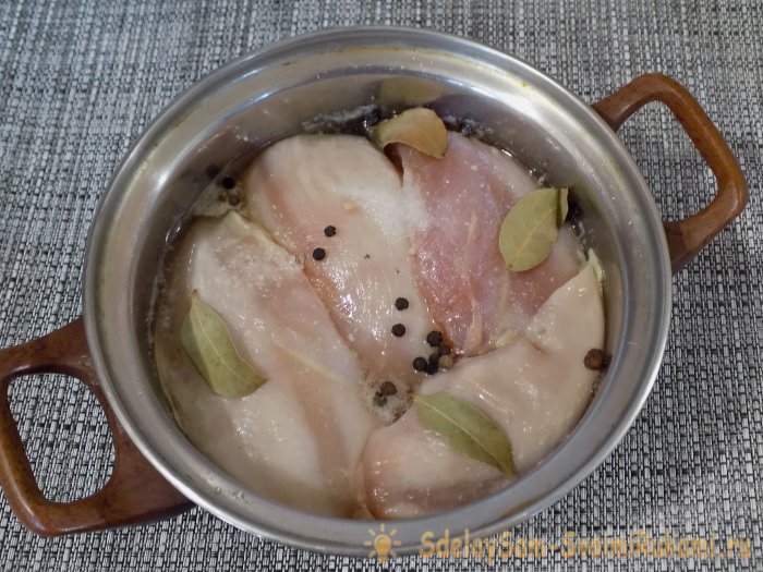 Балык из куриного филе