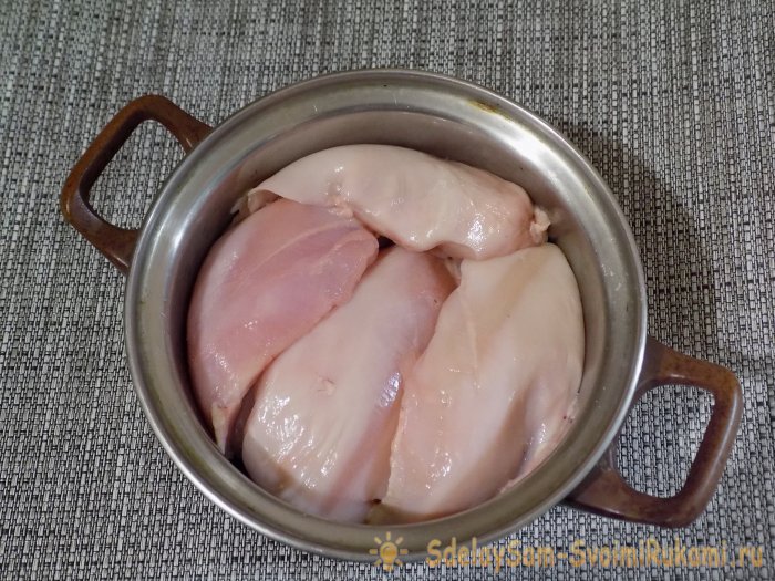Балык из куриного филе
