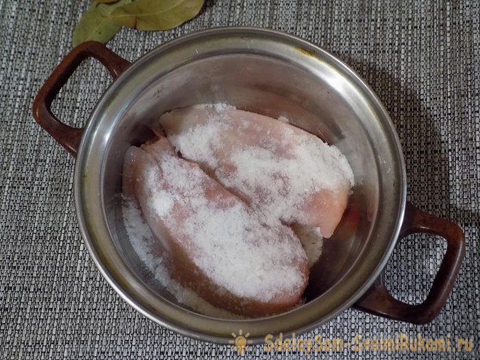 Балык из куриного филе