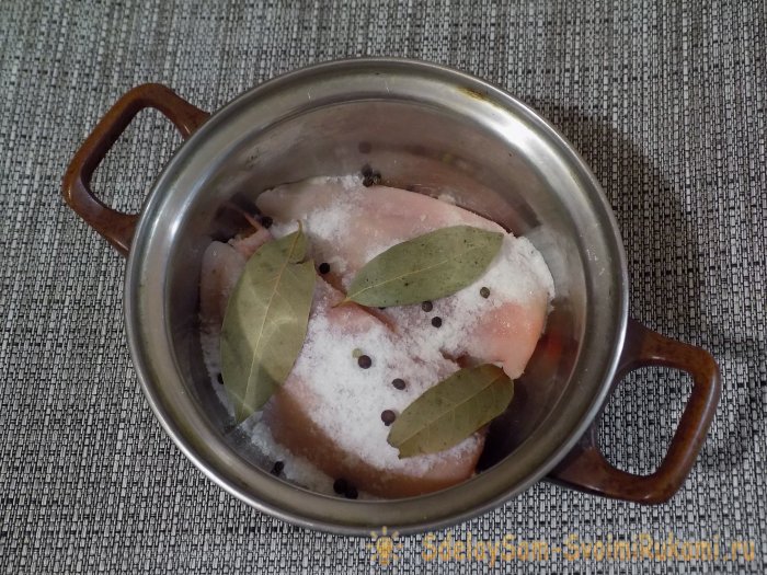 Балык из куриного филе