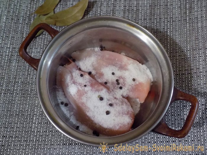 Балык из куриного филе