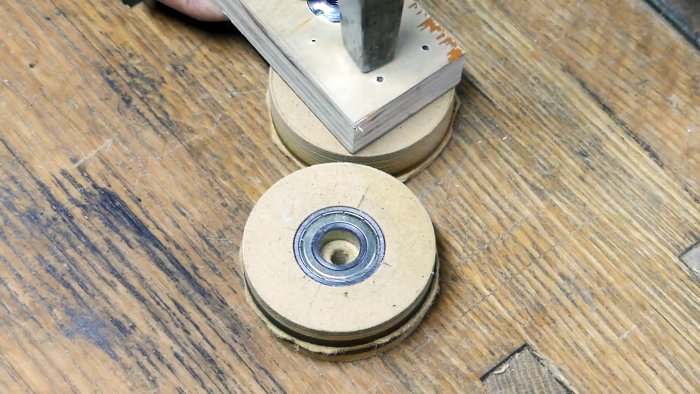 Как без токарки сделать ролики для ленточной шлифовальной машины