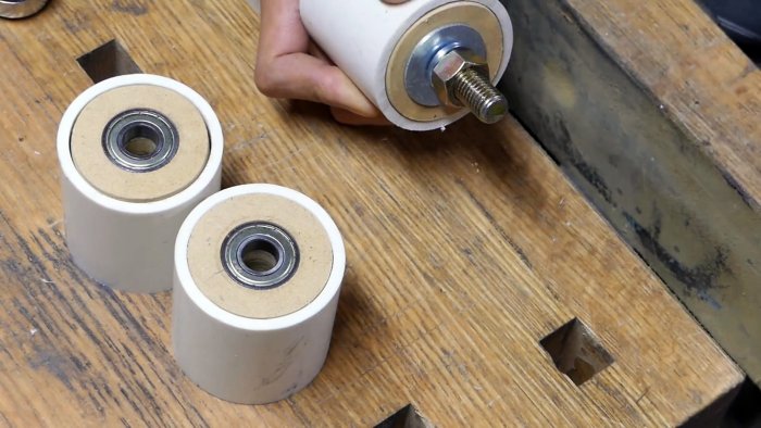Как без токарки сделать ролики для ленточной шлифовальной машины