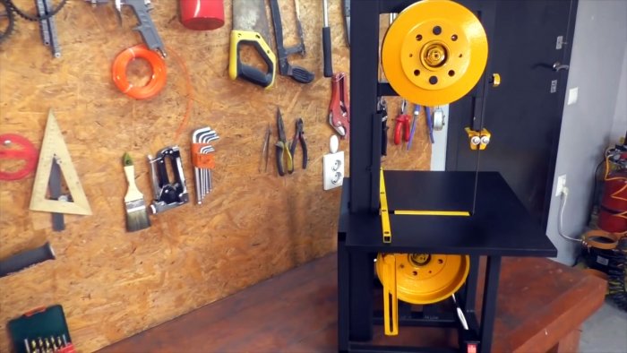 Как из старых барабанов и ступиц сделать мощный станок