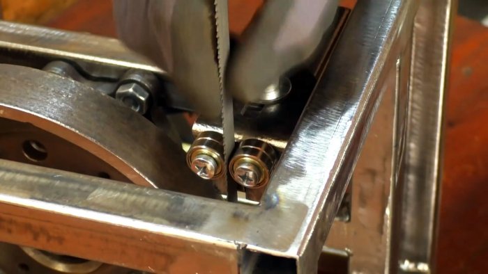 Как из старых барабанов и ступиц сделать мощный станок