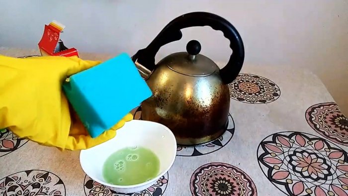 Как сделать копеечное средство для удаления нагара