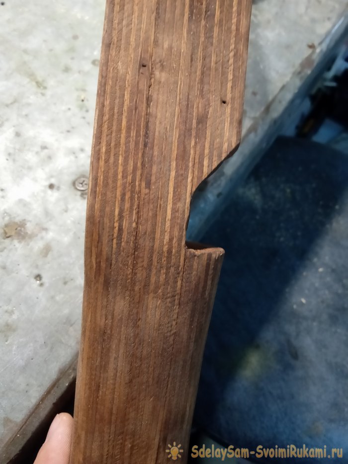 Как из старых лыж сделать настоящий лук