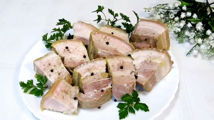 Невероятно быстрая засолка сала к вечернему столу уже будет готово