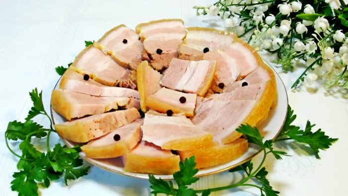 Невероятно быстрая засолка сала к вечернему столу уже будет готово