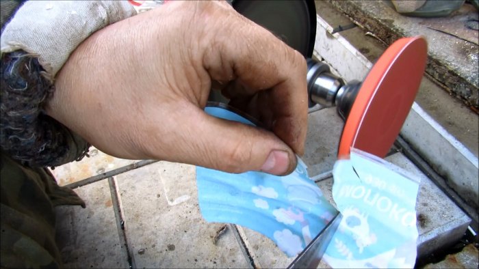 Как поставить зажимной патрон на вал наждака без токарки