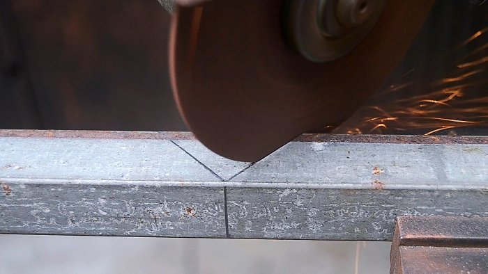 Соединения трех профильных труб без сварки под 90 градусов в угол