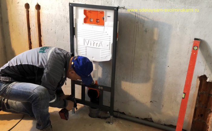 Как просто установить инсталляцию для унитаза