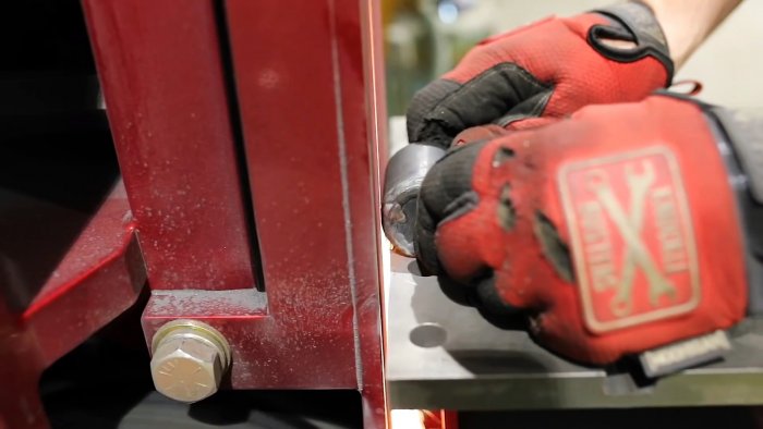 Как удалить шов внутри круглой трубы