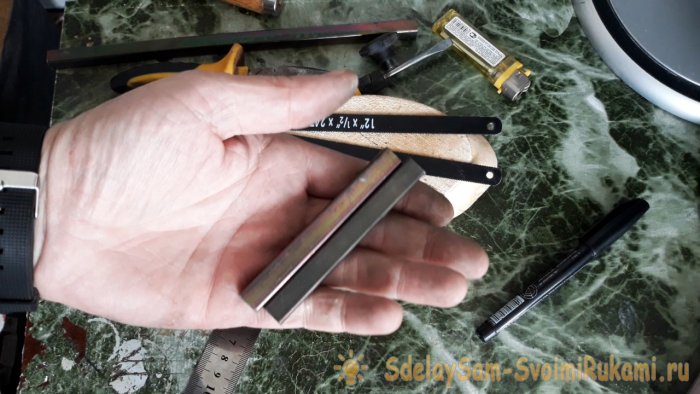 Как сделать мини ножовку по металлу для работы в труднодоступных местах