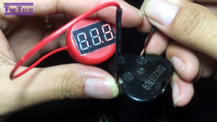Как сделать вольтметр без питания