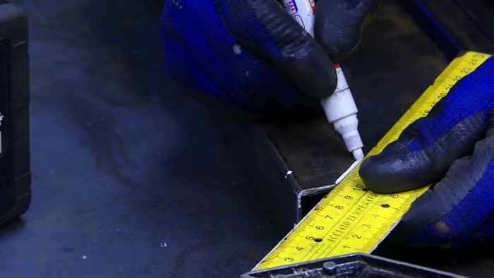 Учимся делать красивый торец на профильной трубе