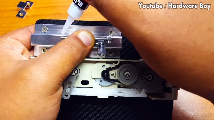 Как из DVD привода сделать электронный замок