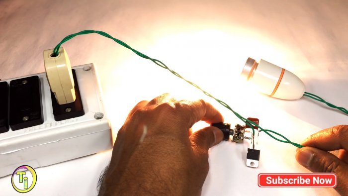 Как на основе энергосберегающей лампы сделать диммер