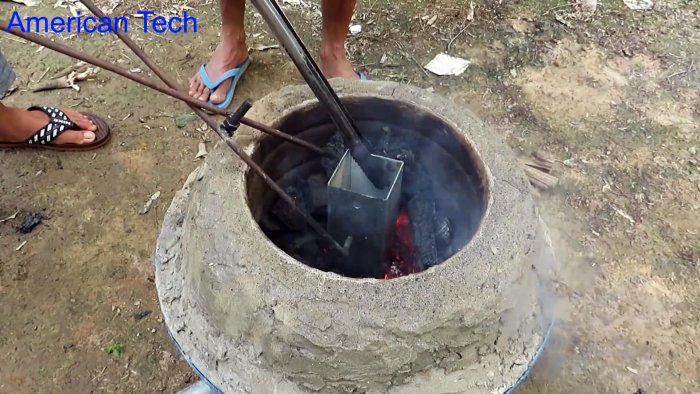 Как алюминиевые банки переплавить в слитки в домашних условиях