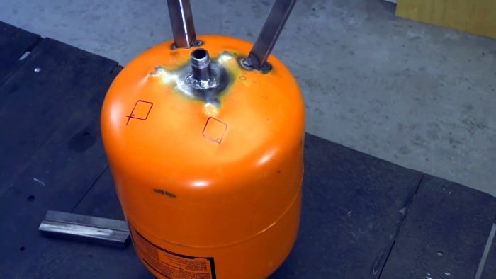 Пескоструйная установка из авто свечи и небольшого газового баллона