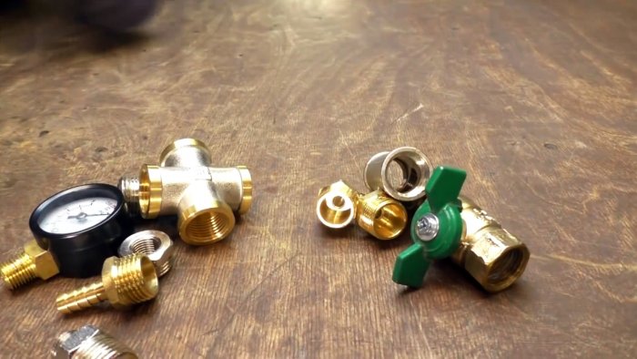 Пескоструйная установка из авто свечи и небольшого газового баллона