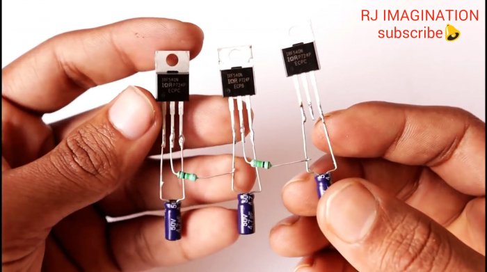 Как без микросхем на трех транзисторах собрать контроллер переключения RGB ленты