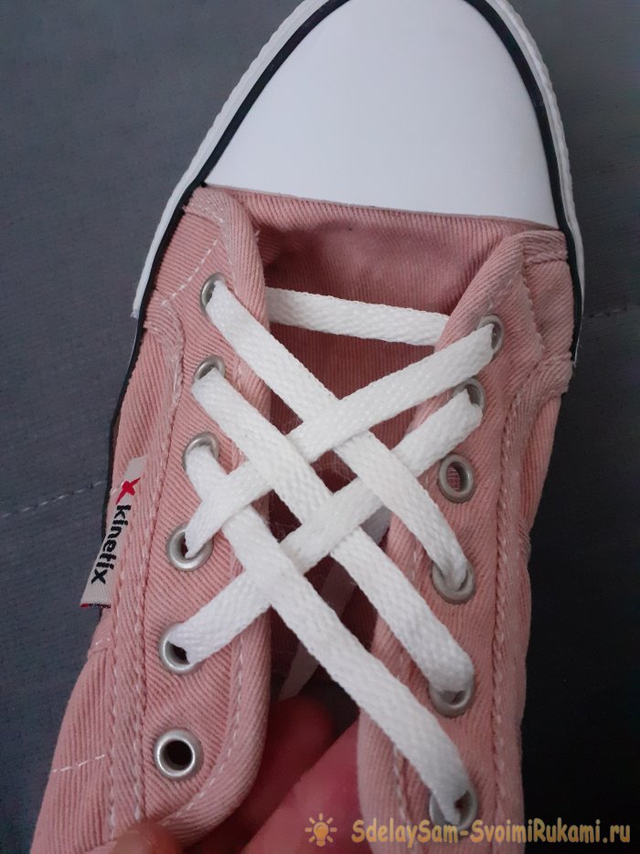 Пусть обувь будет стильной 5 видов простой но интересной шнуровки