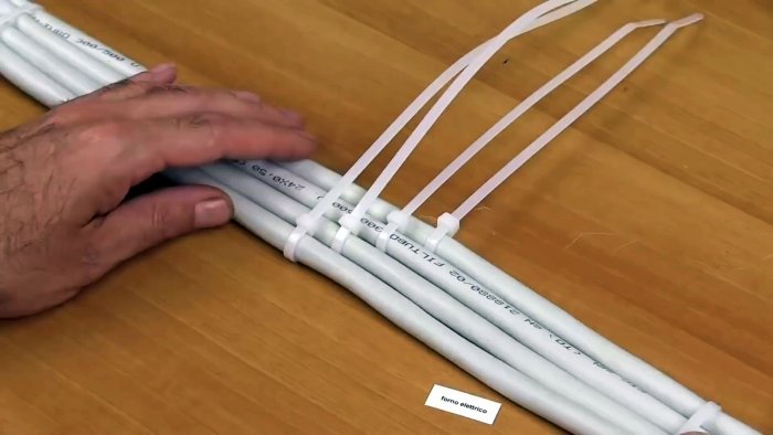 10 идей как с помощью кабельной стяжки аккуратно прокладывать и маркировать провода