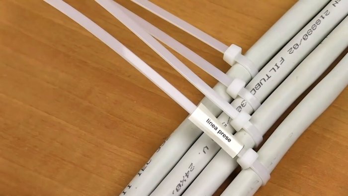 10 идей как с помощью кабельной стяжки аккуратно прокладывать и маркировать провода