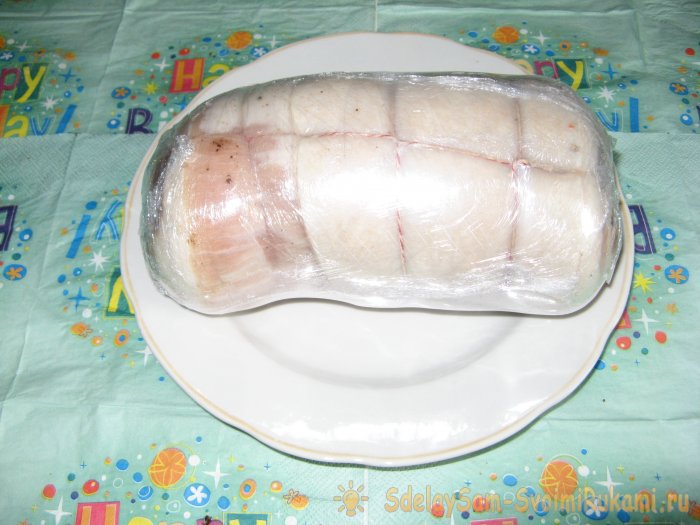 Новичкам в мясных деликатесах как приготовить рулет из свиной грудинки