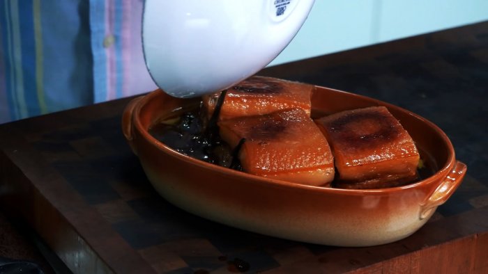 Горячий способ быстрого приготовления сала по-китайски